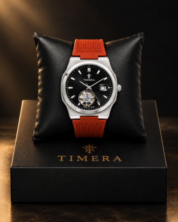 TIMERA Classic Open-Heart Watch